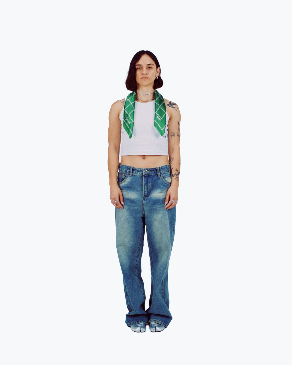Embroidered Essential Top