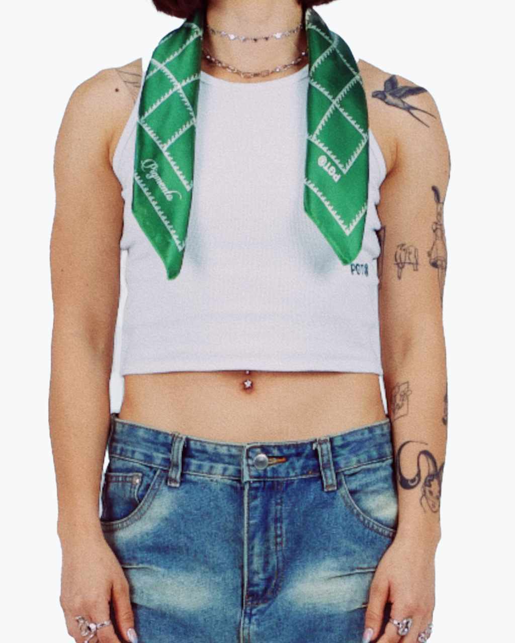 Embroidered Essential Top