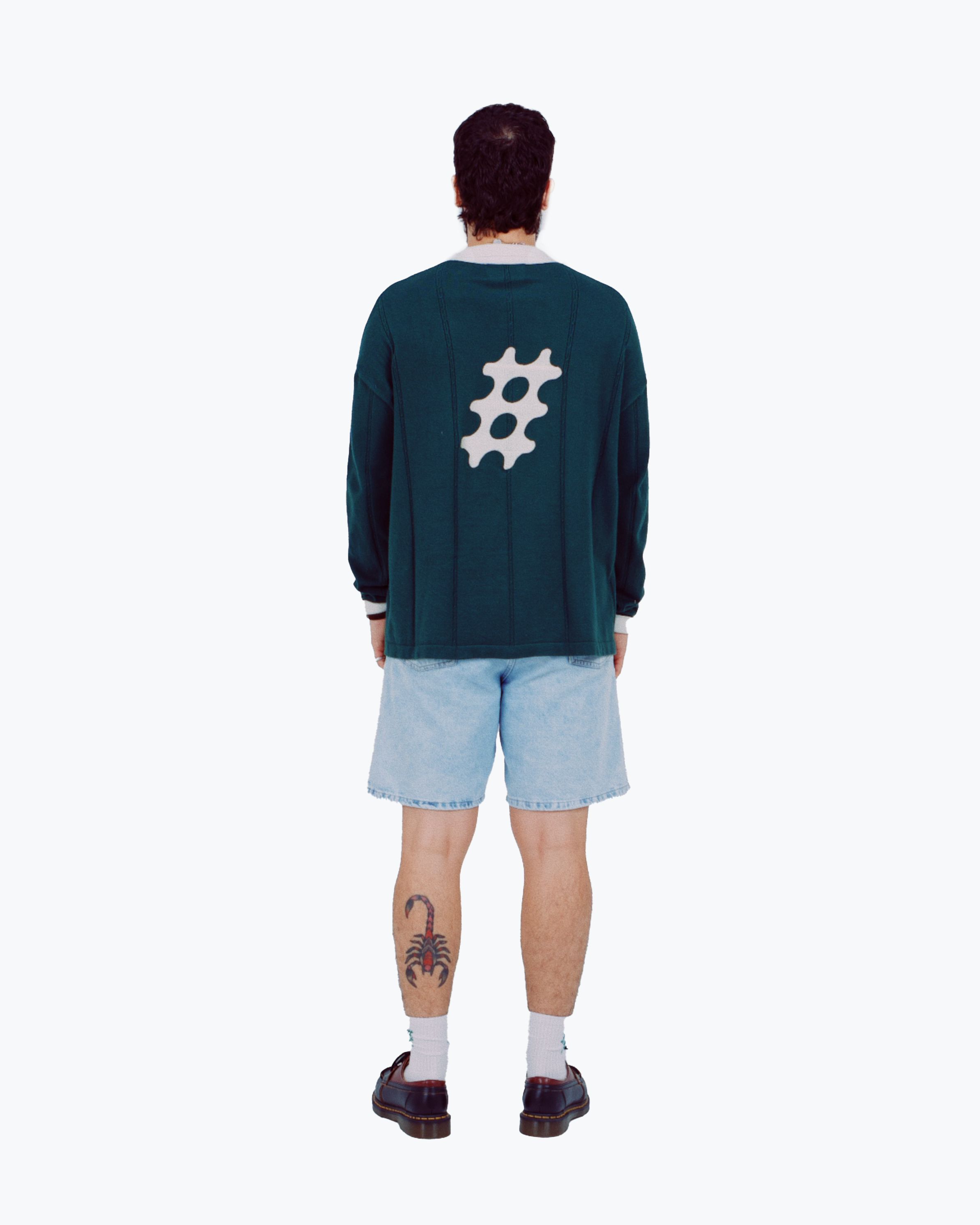 Oversized Retro Rugby Long Sleeve