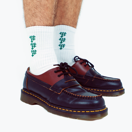 Monogram Crew Socks