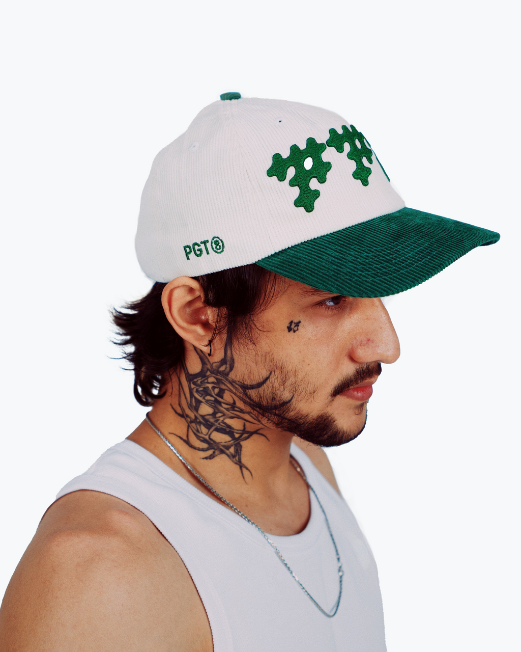 3D Embroidered Corduroy Cap