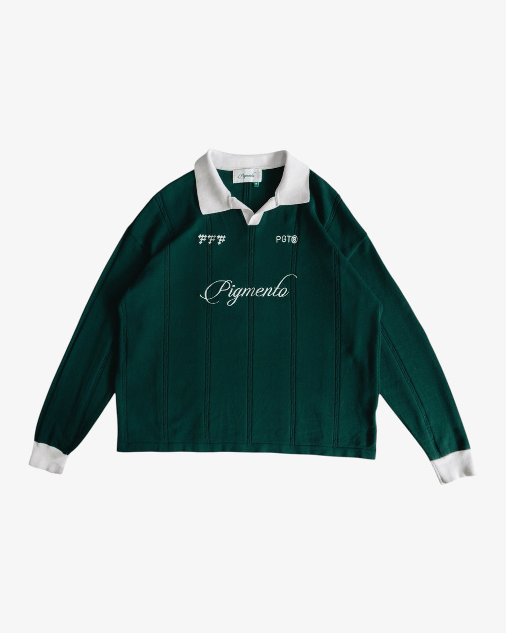 Oversized Retro Rugby Long Sleeve