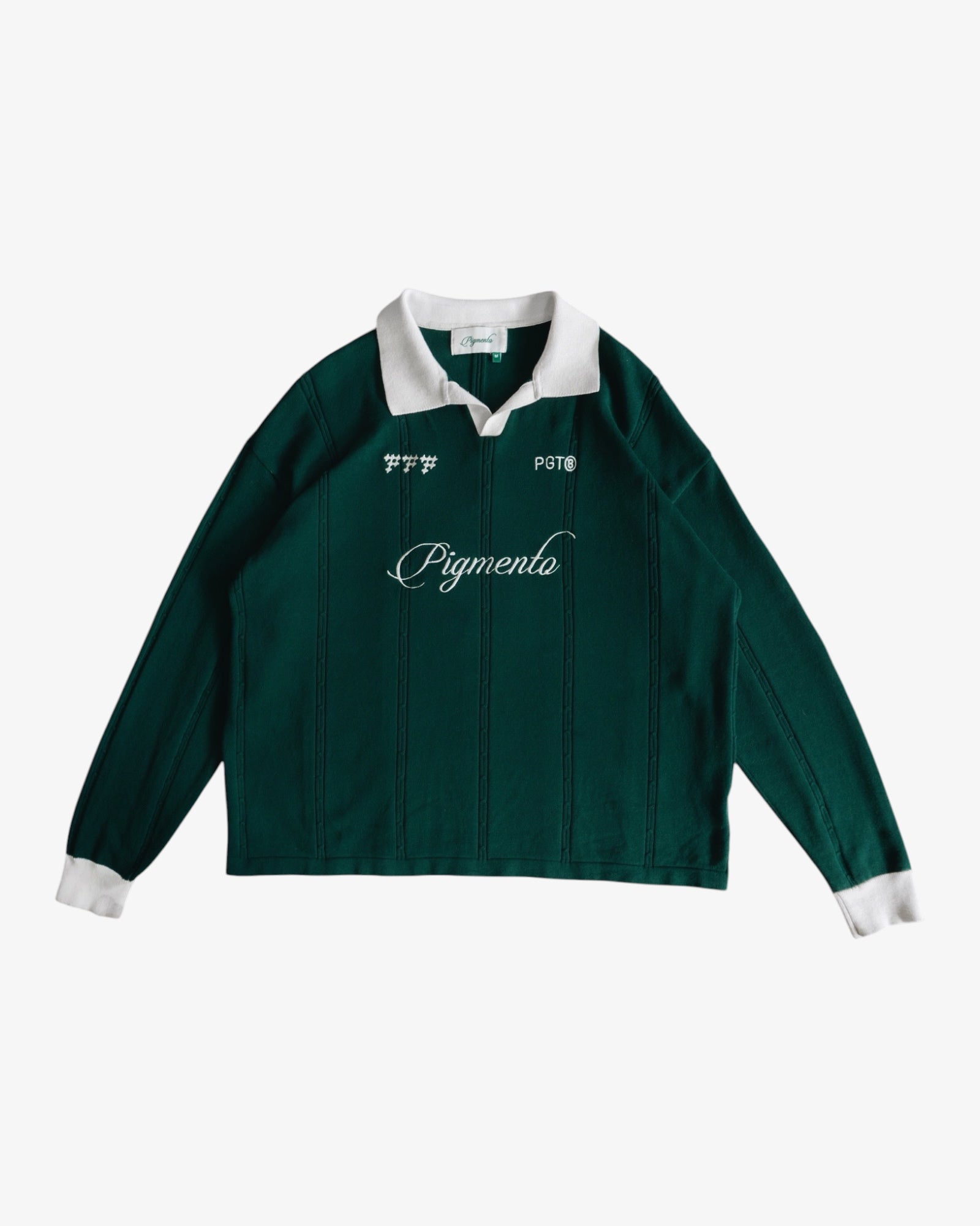 Oversized Retro Rugby Long Sleeve